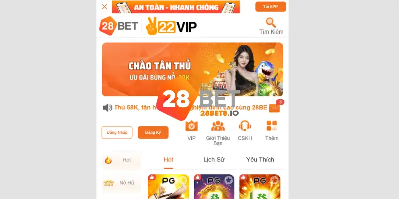 28BET Farm - Nhà Cái 28BET.COM Uy Tín Số #1 Châu Á Bú +288K 3 28BET thiết kế giao diện hiện đại, dễ dàng sử dụng